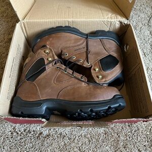 Red Wing Steel Toe/Steel Instep Men’s Work Boots, 4421, Size 9.5, Never Worn